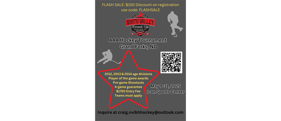 Flash Sale! North Valley Round Up Tournament!